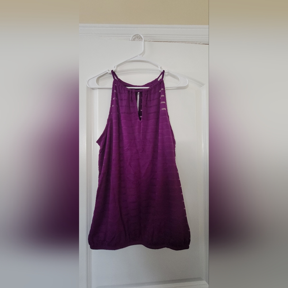 Purple Sleeveless Women's Top